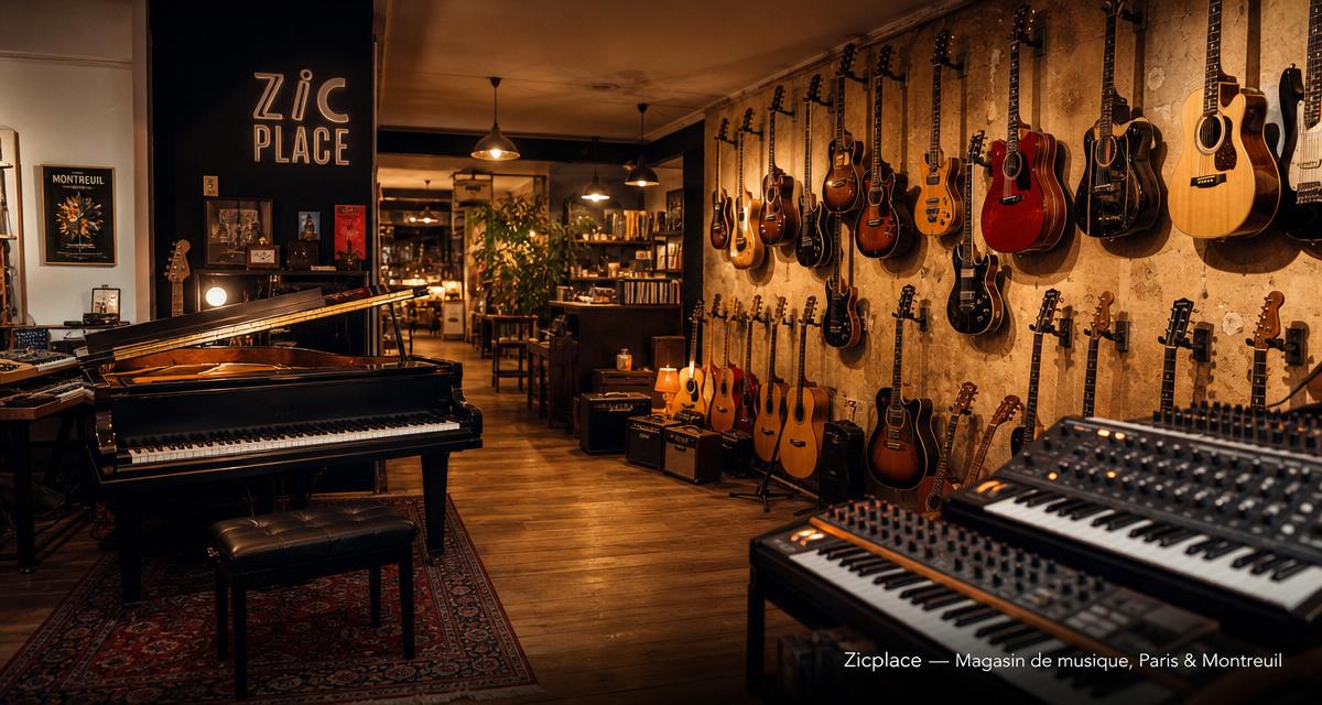 Zicplace Instruments de Musique, Paris